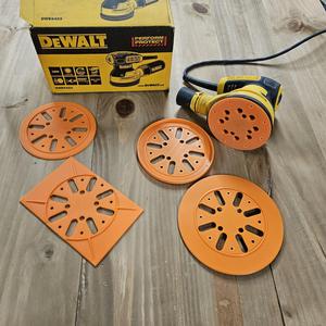 Sanding pad for eccentric sander