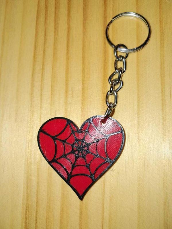 SPIDERMAN KEYCHAIN 😍" VALENTINE'S DAY".