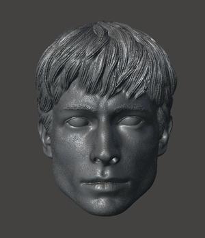 The Flash Head For Action Figure