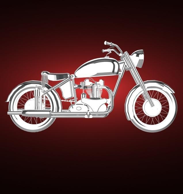 BSA A10 Golden Flash 1951