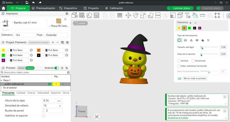 Sorcerer's chick - halloween 🎃