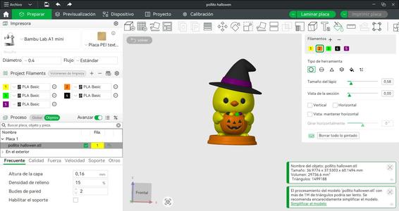 Sorcerer's chick - halloween 🎃