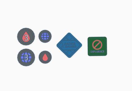 Vampire the Masquerade: Rivals Tokens