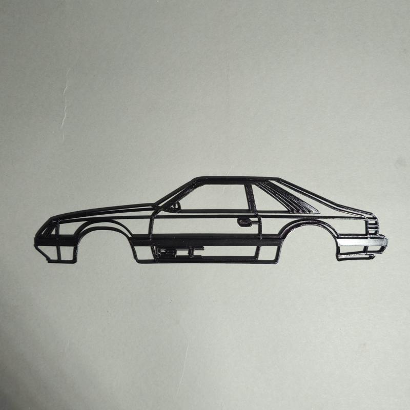 Ford Mustang GT Foxbody coupe 1986