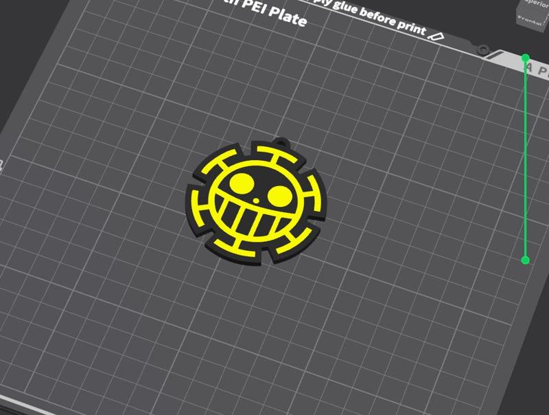 KEYCHAIN LAW ONE PIECE