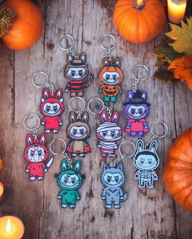 KEY CHAIN / KEY RINGS : LABUBU HALLOWEEN