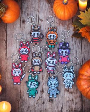 KEY CHAIN / KEY RINGS : LABUBU HALLOWEEN