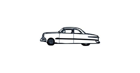 Ford Shoebox 1949 Silhouette