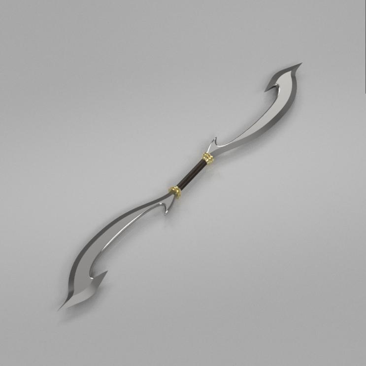 Dota 2 - Luna's Schism weapon (Netflix Series)