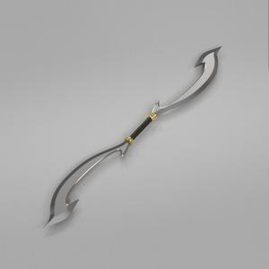 Dota 2 - Luna's Schism weapon (Netflix Series)