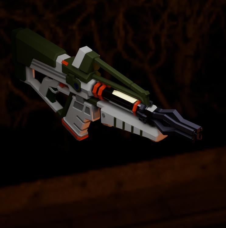 Drak-25 plasma carbine