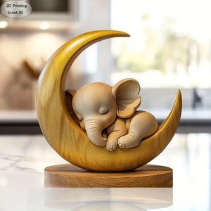 Elephant Moon Decor