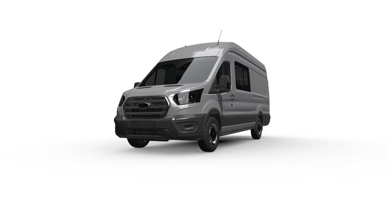 Ford Transit Double Cab-in Van H3 350 L4 (Grey Matter)