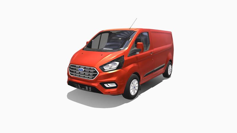Ford Transit Custom (Orange)