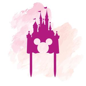 Disney Castle Cake Topper