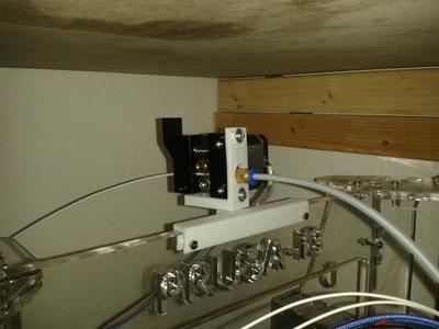 Customizable Prusa I3 Swiveling Extruder Holder