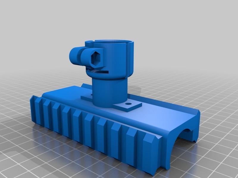 Spyder Victor Paintball Marker Feedneck Picatinny Rail