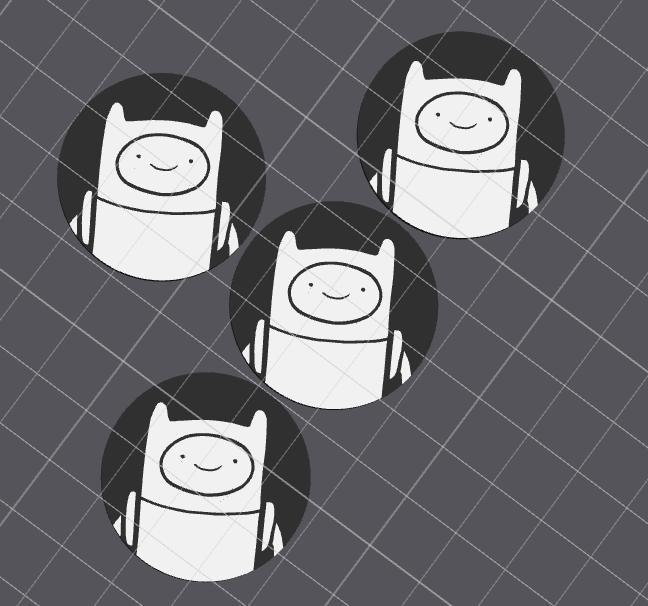 Adventure Time - Finn Tire Valve Stem Cap