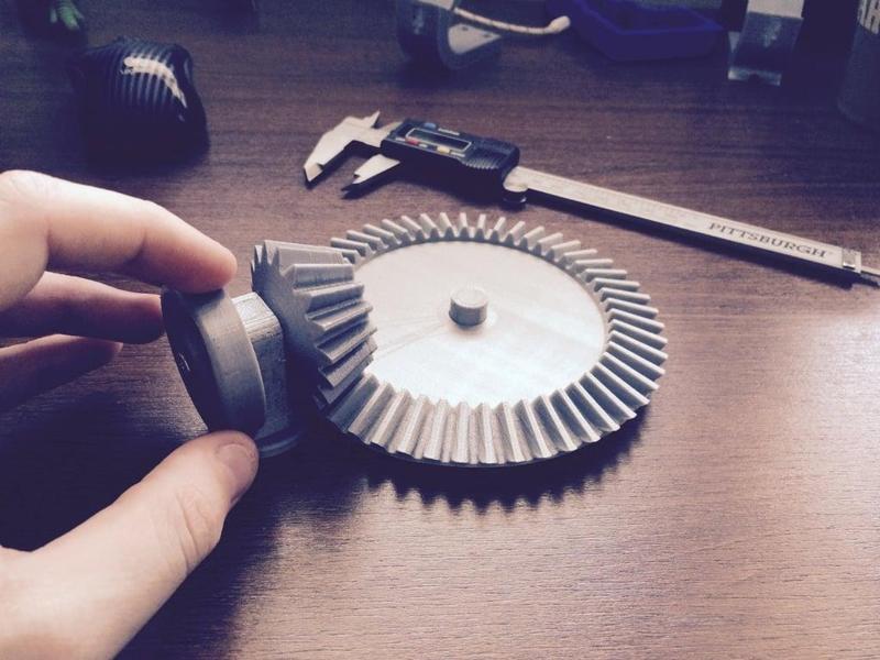 Bevel Gear Toy Set, 17/51 Tooth or 3:1 Ratio