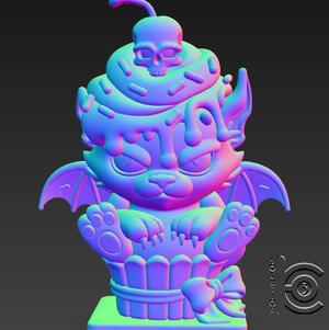 Bat Cupcake - The Sweetest Nightmare