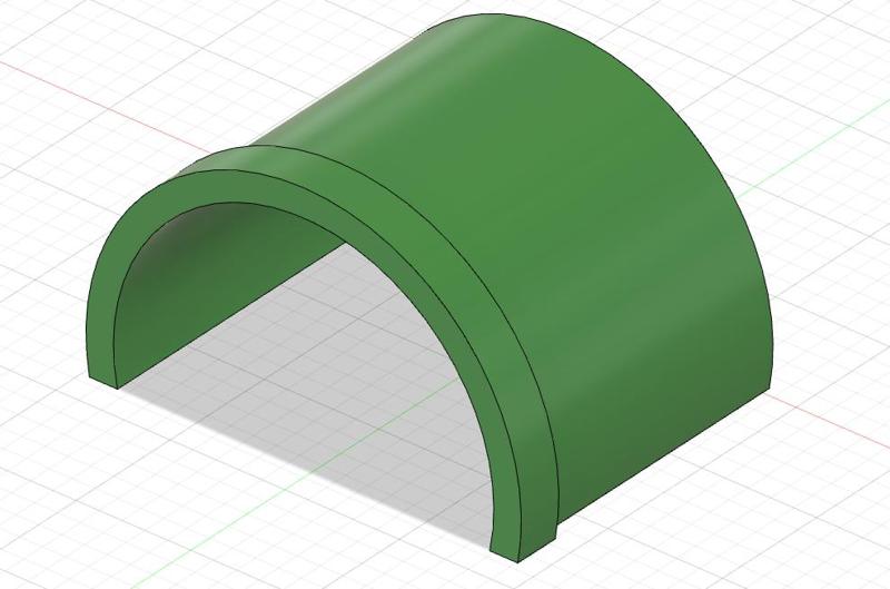 Mario Kart Live - Pipe Bridge Rounded