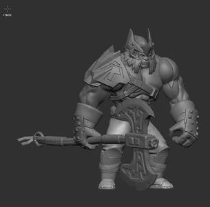 Axe Dota 2 - The Red Conqueror