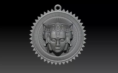 3D BRAHMA PENDANT
