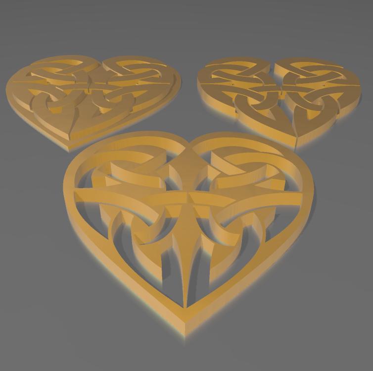 Celtic Hearth - 3 Designs