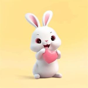 happy heart rabbit