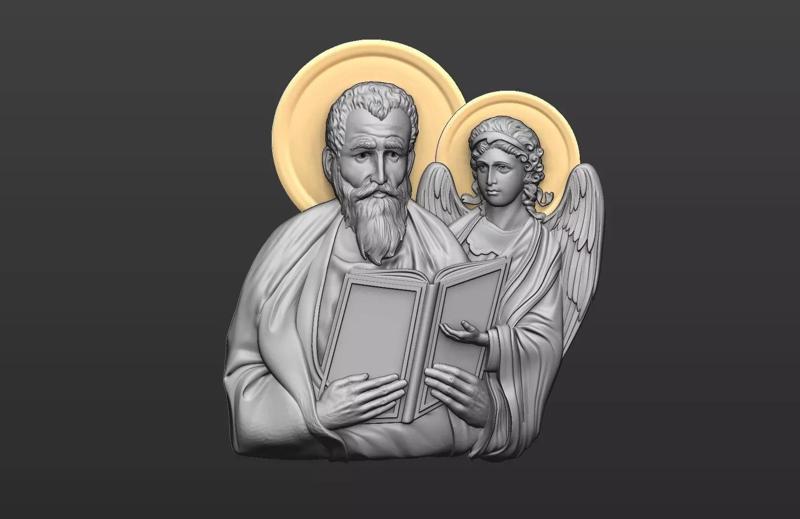 Saint Matthew and angel