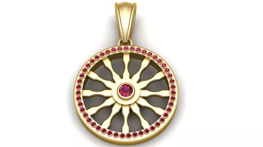 Wheel Pendent