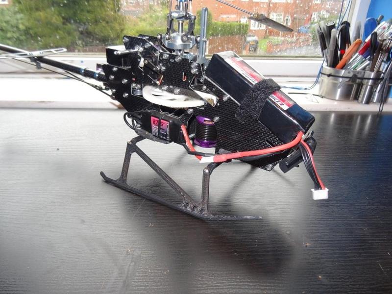 450 RC helicopter skids