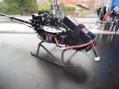 450 RC helicopter skids