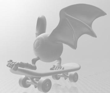 Von Dutch Flyeye Ball Skateboard