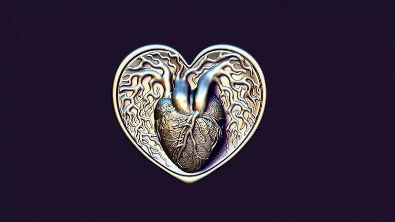 HEART MEDALLION