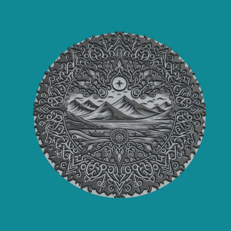 Tundra Medallion Tundra 3d Print Model