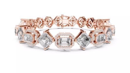 Tennis Bracelet 3dm stl renders Animation video details