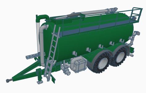 Slurry tanker prototype 1:16