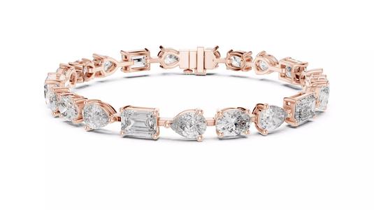 Tennis Bracelet 3dm stl renders Animation video details