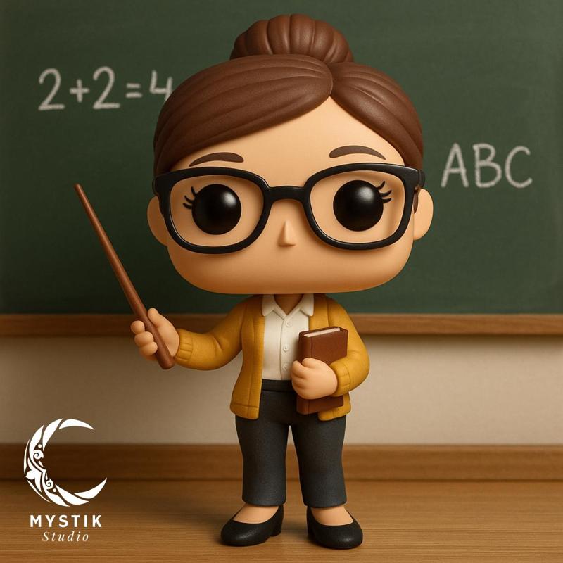Teacher teacher Funko Pop 3D