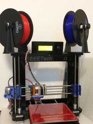 Geeetech I3 pro 8mm Acrylic Filament Holder and Mount