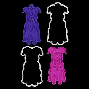 COOKIE CUTTER dogs set of 2