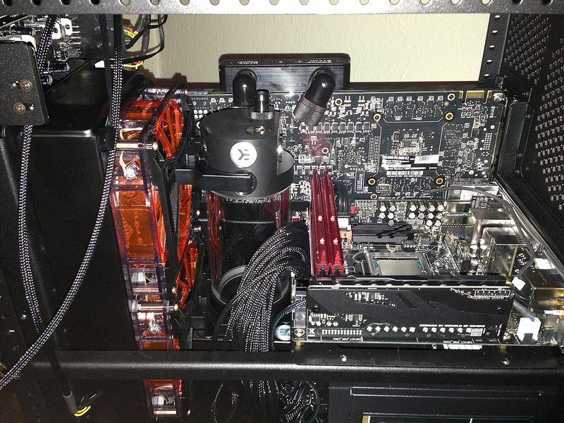 120mm Fan Bracket Reservoir adapter