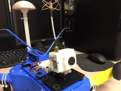 Intagrated FPV camera and transmitter box.