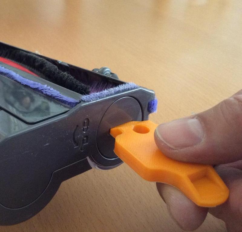 Tool to disassemble Dyson's brushes.