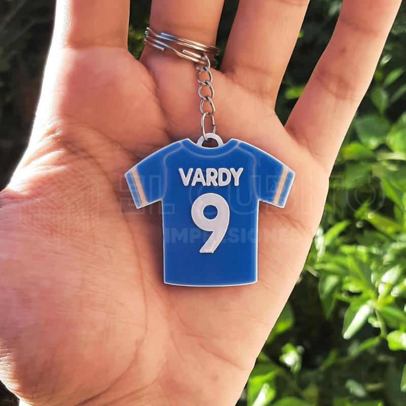 Leicester City Vardy Keychain