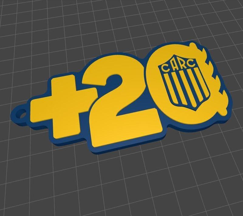 Rosario Central keychain plus 20