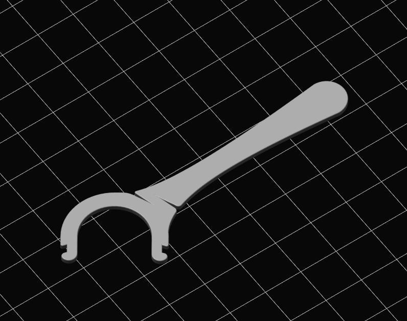 Angled Dental Floss Holder