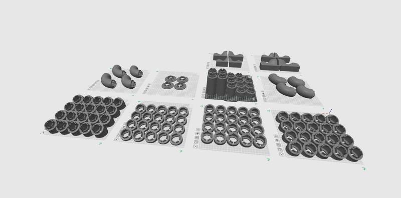 1 7/8" OD (47.6mm) Exhaust Modeling kit