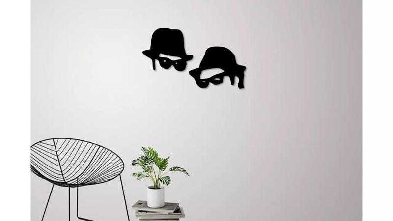 Men in black wall decoration